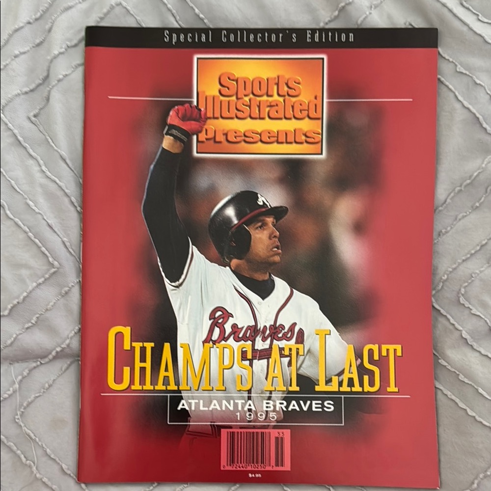 COPY - 1995 Sports Illustrated Braves Champs at Last Special Collector’s Magazi…